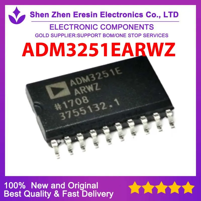 Free shipping  10PCS/LOT   ADM3251EARWZ  SOP20   New and original