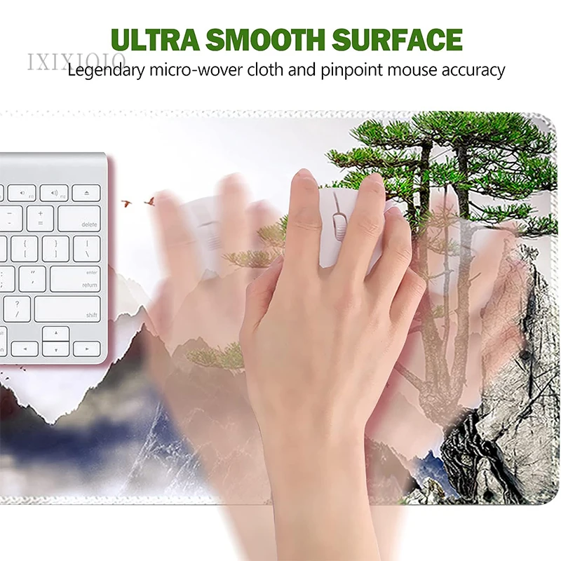 Mountain Aesthetics Mouse Pad Gamer XL Home Large Mousepad XXL Playmat Office Non-Slip Soft Carpet Computer Mouse Mats Mice Pad