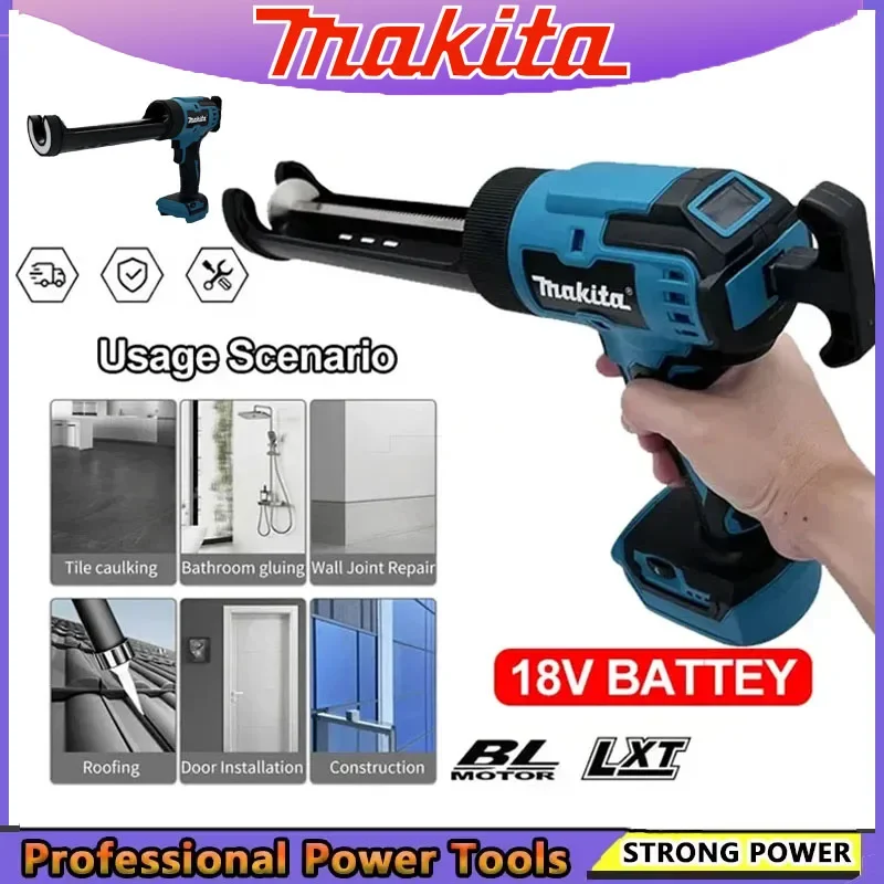 

Makita клей уплотнитель герметик инструмент стеклянные двери окна электрический клеевой пистолет для стекла цементный клей для стекла беспроводной заполняющий швейный пистолет