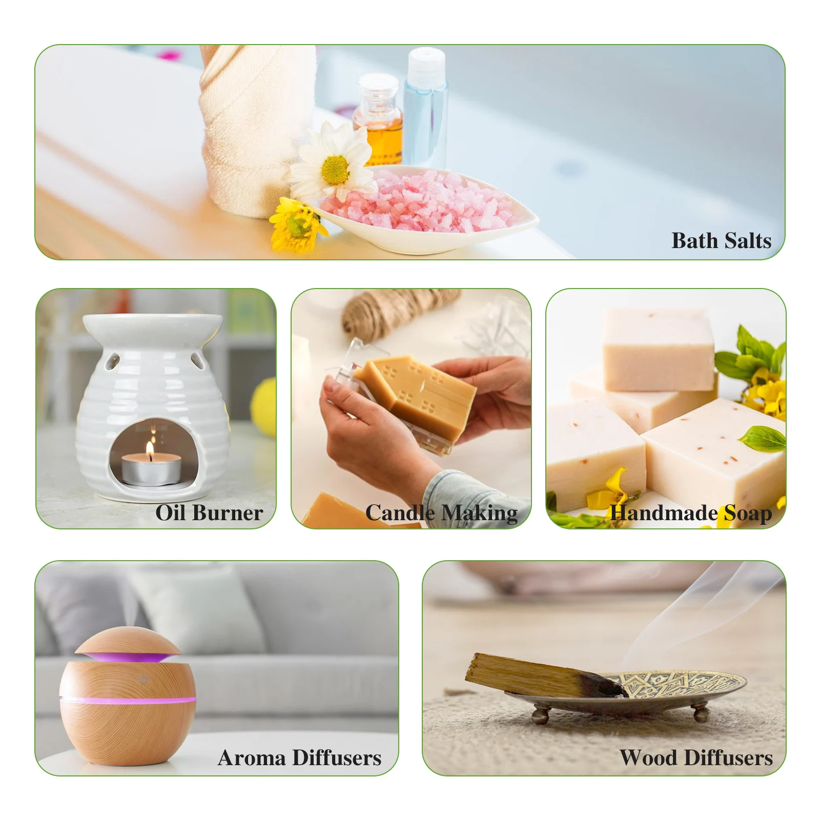 EUQEE10ml زيت عطر الفاكهة المانجو التفاح الفراولة الكرز جوز الهند والفانيليا الخوخ زيوت الروائح الناشر الهواء النقي #6