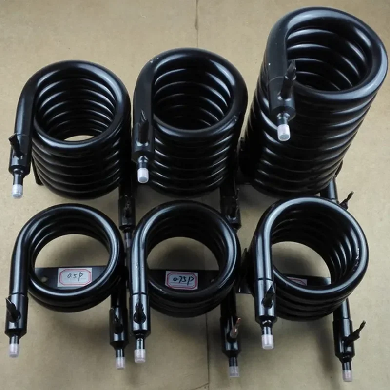 

Coil Heat Exchanger Serpentine Condenser for Ice Maker Air Conditioning Heat Pump 1HP Fresh Water Cooling Pipe
