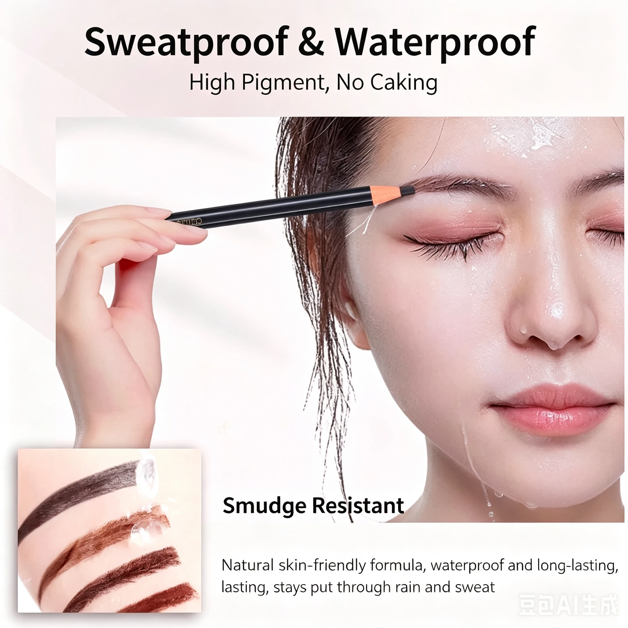 Cosmetics Eyebrow Pencil Woman Makeup Makeup Products Female Makeup Cosmetics Waterproof Sweatproof Not Easy To Discolor
