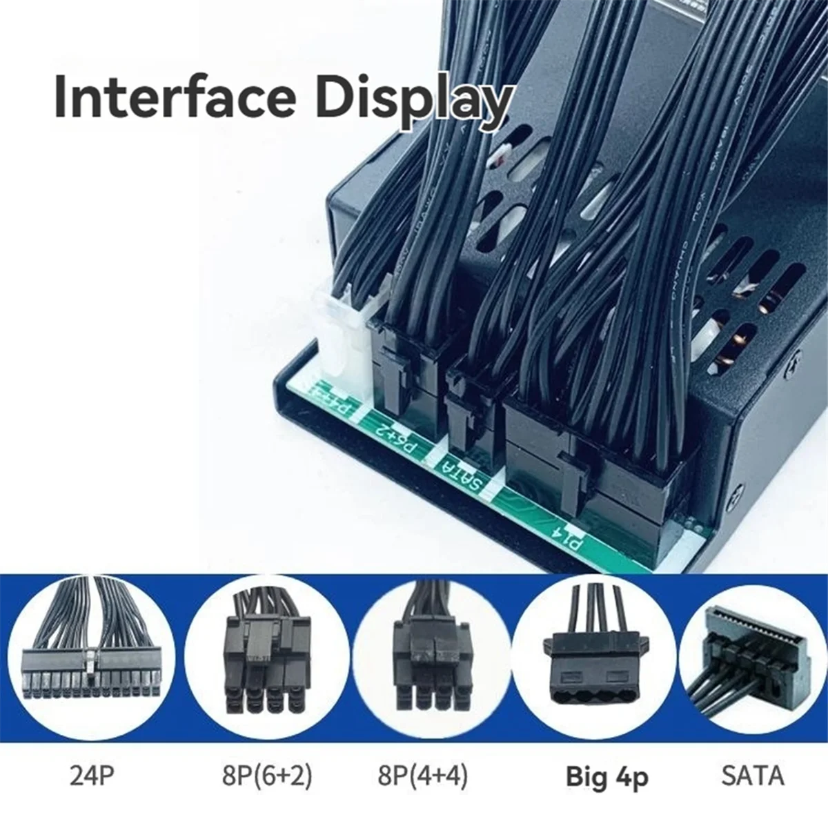 

A10I 400 Вт PSU ATX Полный модульный блок питания Модуль FLEX Блок питания с низким уровнем шума для небольшого корпуса компьютера 1U (Flex ITX)