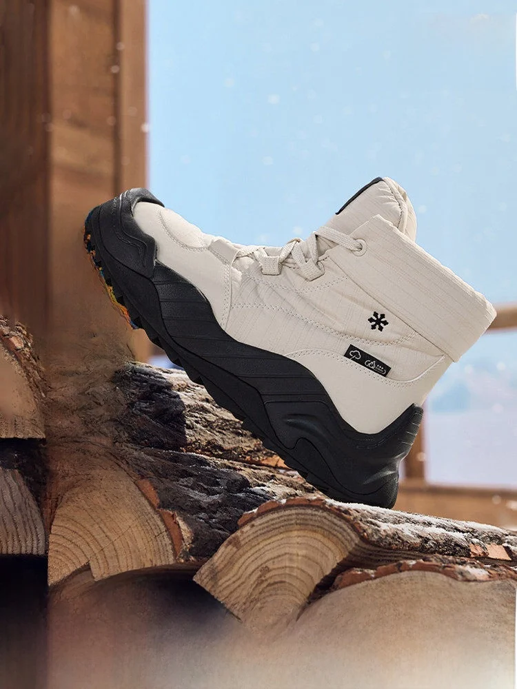 

Thiened Fce Winter Snow Boots Women's 2025 New Sle Warm Casual Cotton oes Waterproof Anti-slip Leisure oes for ex