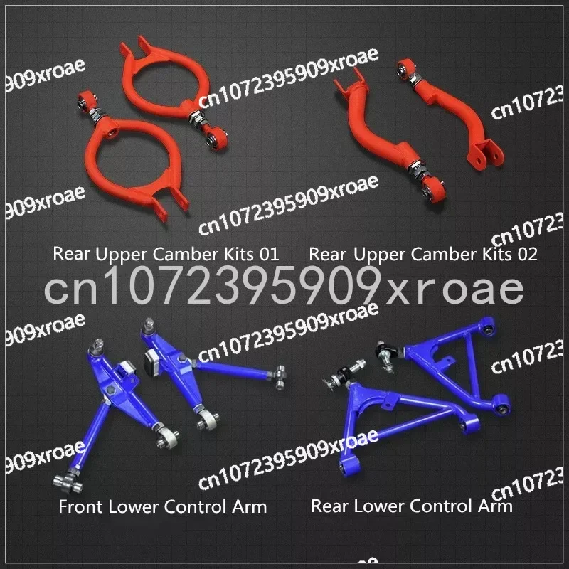 Front Rear Upper Lower Toe Rod Camber Kits Control Arm for Nissan Skyline R33/R34/GTR Fairlady Silvia Infiniti Q Series Q45