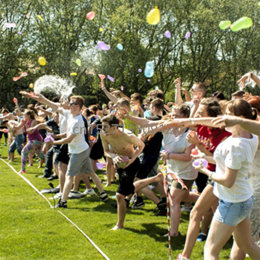 Globos de agua divertidos para niños y adultos, juguetes mágicos para fiesta en la playa, relleno al aire libre, 444/666 piezas