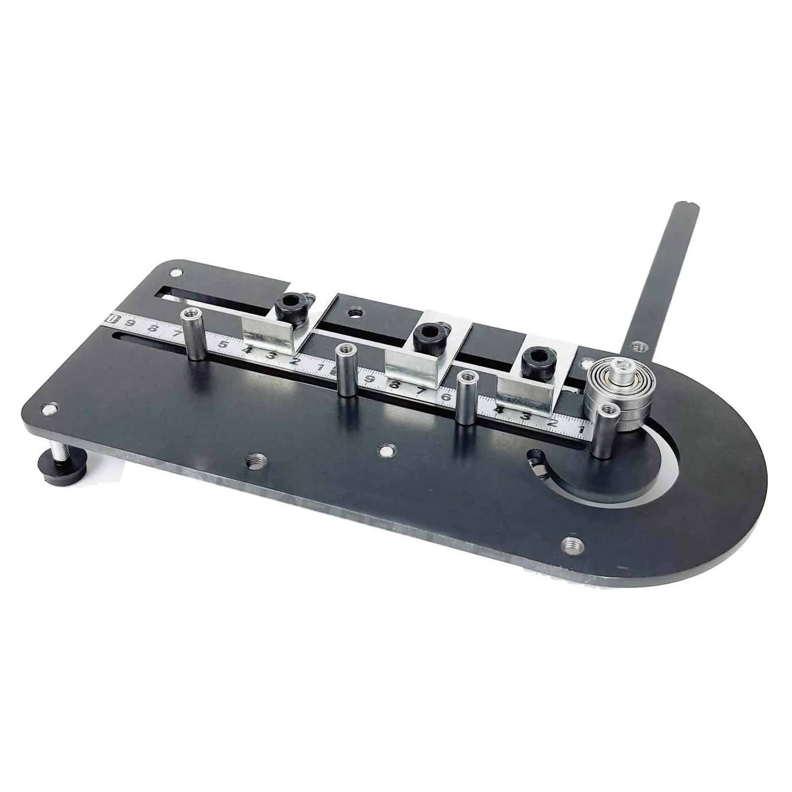 

1-50 Square Wire Bending Machine with Removable Bearing, Small Manual Copper Wire and Iron Cable Bending Tool