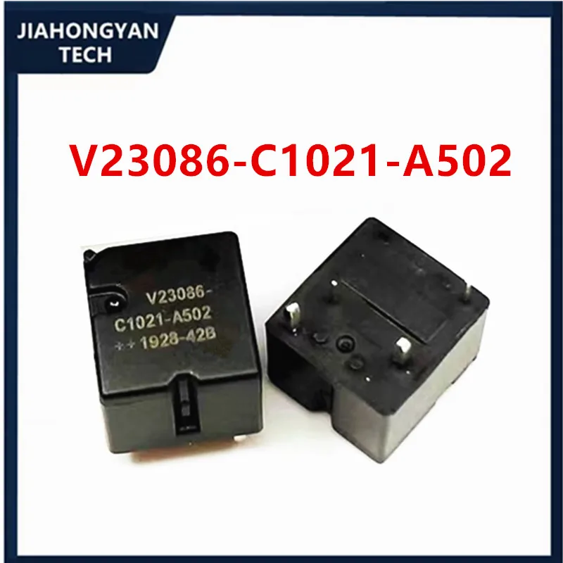 1PCS 2PCS 5PCS Original V23086-C1021-A502 4-pin FORBMW horn relay