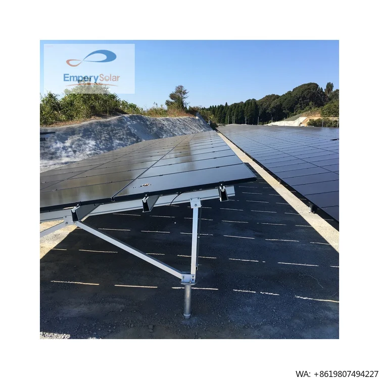 Solar Ground Mounting Structure Solar Aluminum Bracket Aluminum Ground Mount System Bracket Solar Panel