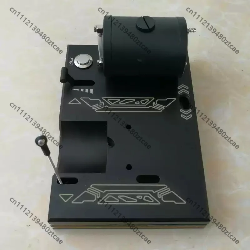 Image 3: Base de réglage CNC en aluminium pour moteur RC à méthanol quatre temps, support de réparation pour pièces de modélisme