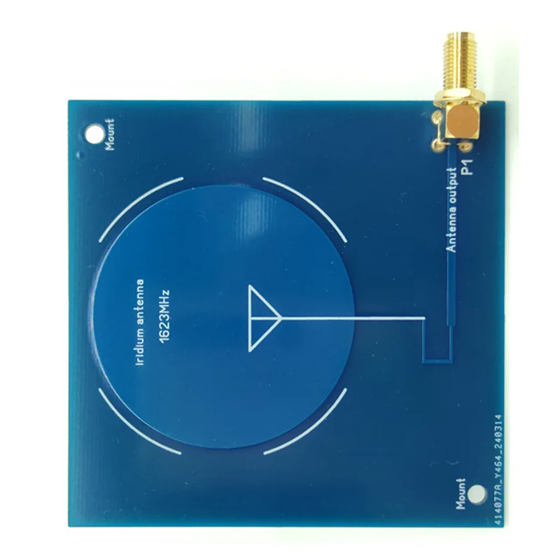 Y45A-PCB Antenne 1,623 GHz Iridiumantenne 1623 MHz