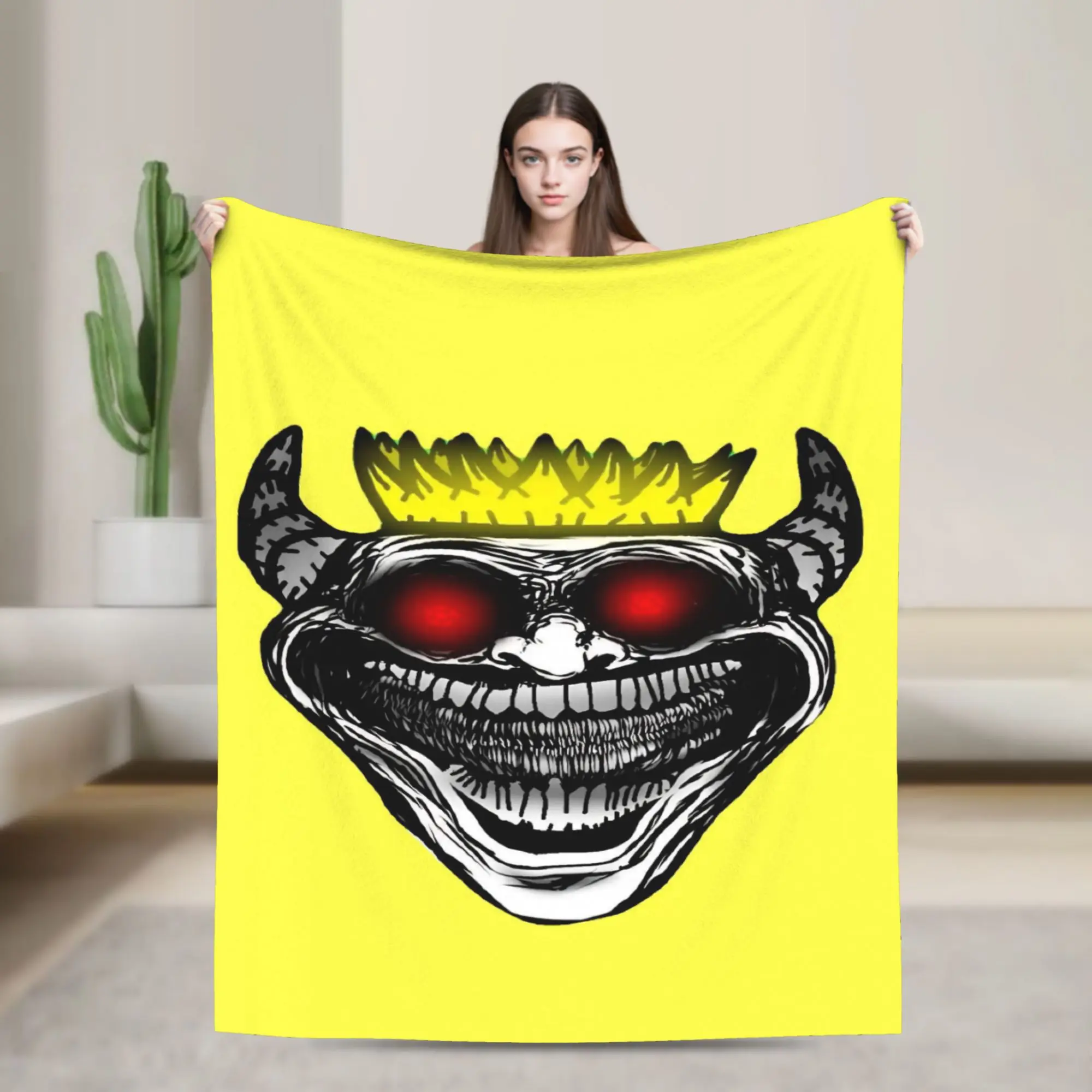Funny Trollface  Stuff Blankets Ultra-Soft Flannel  Throw Blanket Cozy Quilt