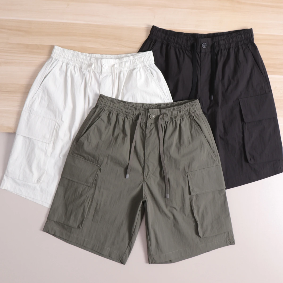 Lightweight Outdoor Work Shorts Men Women Summer Mountain Functional Quick Dry Four-Fold Skin-Friendly Breathable Cool Shorts