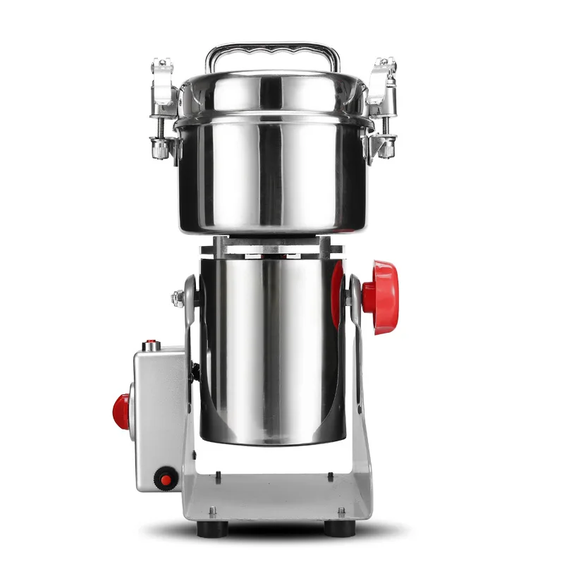 Electric Flour Mill and Spice Grinder for Home Kitchen Use Small Dry Food and Coffee Bean Grinder with Motor Home Use