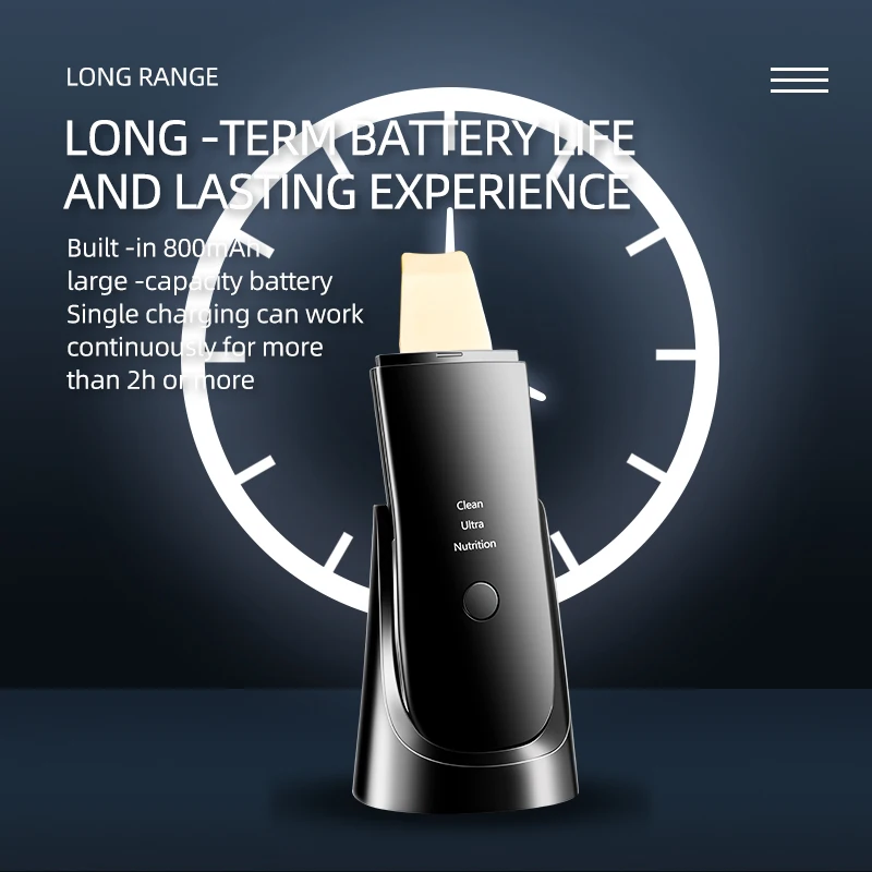 LESEN Ultrasonic Facial Skin Peeling Shovel With Water Tank Exfoliating Facial Cleaning Tool Clean Cavitation Peeling Lifting - Image 4