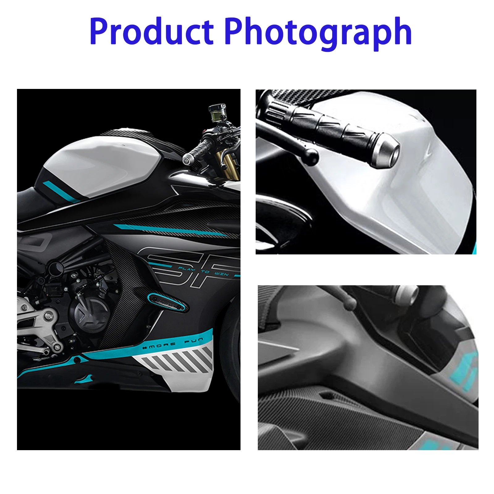 Motorcycle Accessories Small Fuel Tank Cover Protection Guard Models Fairing Kit For CFMOTO 450SR/SRS 2022-2025 High Quality