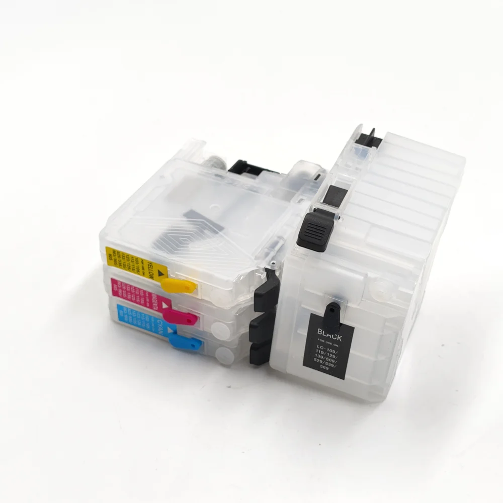 Empty Refillable Ink Cartridge Compatible For Brother DCP-J100 DCP-J105 MFC-J200 LC529XL LC525XL lc529 lc525 printer