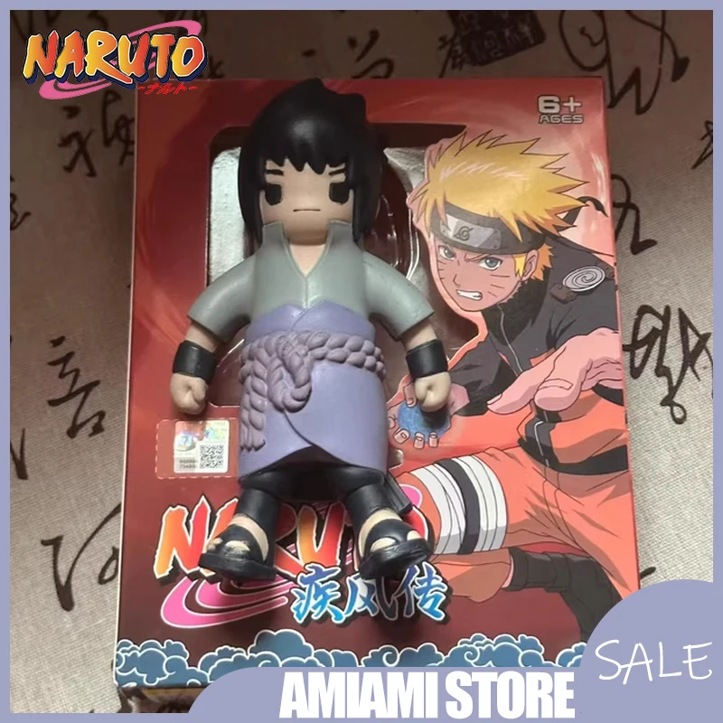 Oficjalna figurka Naruto 15 cm, rozciągliwa, do ciągnięcia i zabawy, z miękkiej gumy, elastyczna zabawka antystresowa, kreatywny model anime, prezent dla chłopca, dla dzieci.