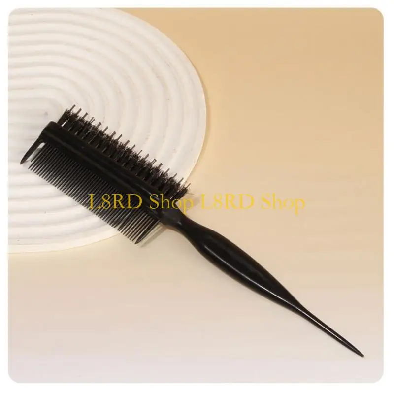 L8RD Salon Grade Hair Brush With Styling Comb For Shine And Volumizing