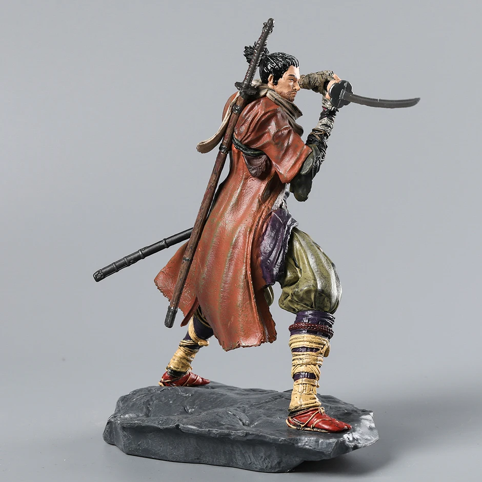ظلال Sekiro تموت مرتين شخصية تمثال PVC ، لعبة نموذج قابلة للتحصيل #6