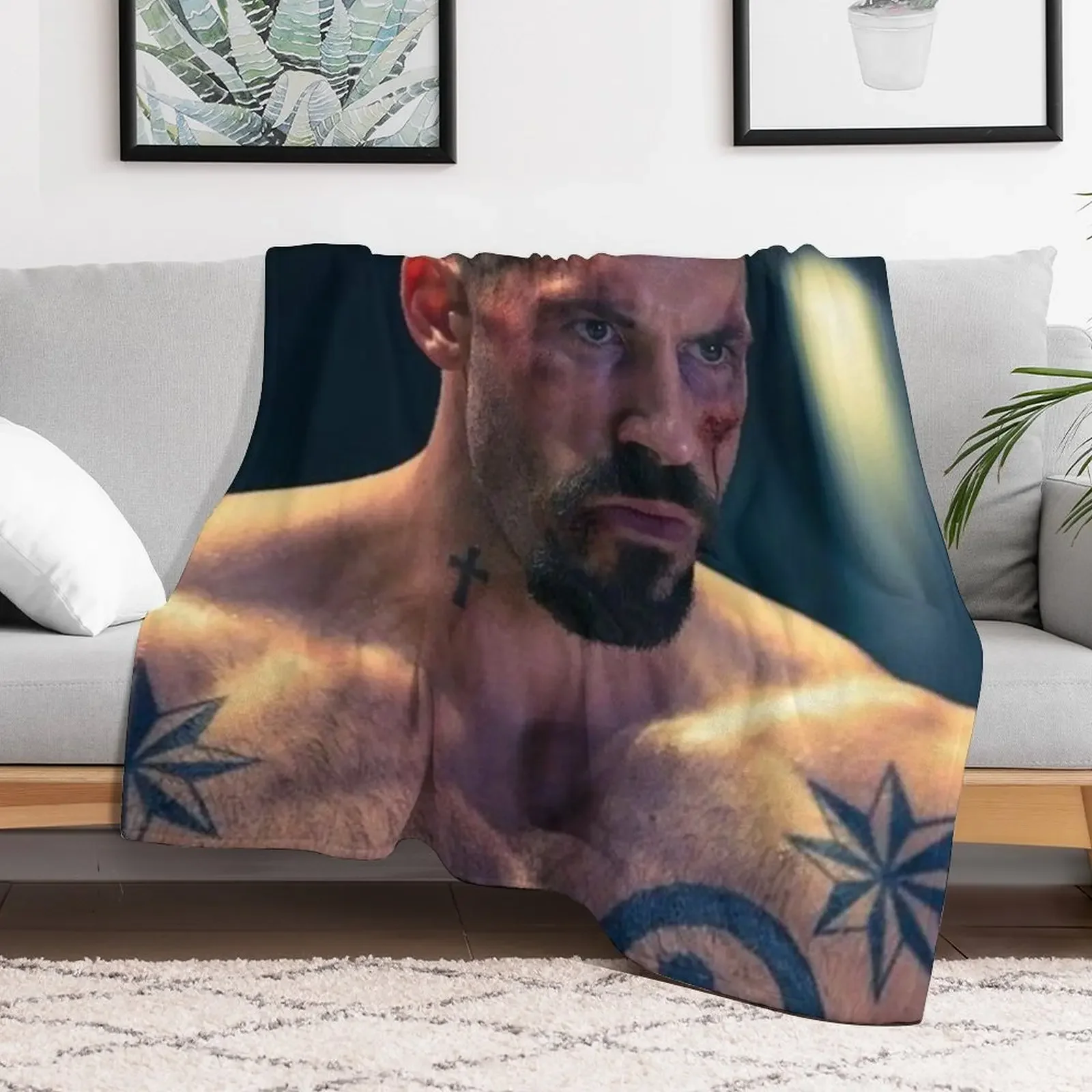 يوري بويكا رمي بطانية سرير مزخرفة مخصصة يغطي بطانيات رقيقة #2