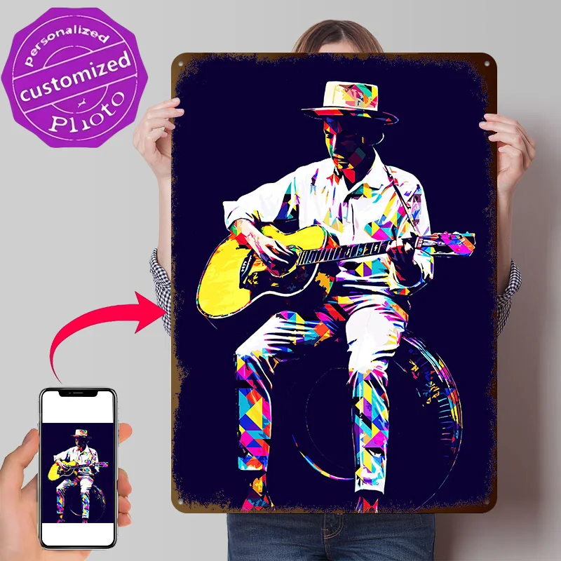 Bob Dylan Personalized 3D Textured Metal Poster Wall Art Vintage Tin Signs for Gaming Room Decoration Cozy Home Decor Items Sign