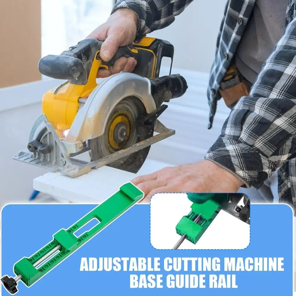 Adjustable Cutting Machine Base Guide ABS Precision Electric Circular Saw Milling Positioning Clamp Circular Saw Guide