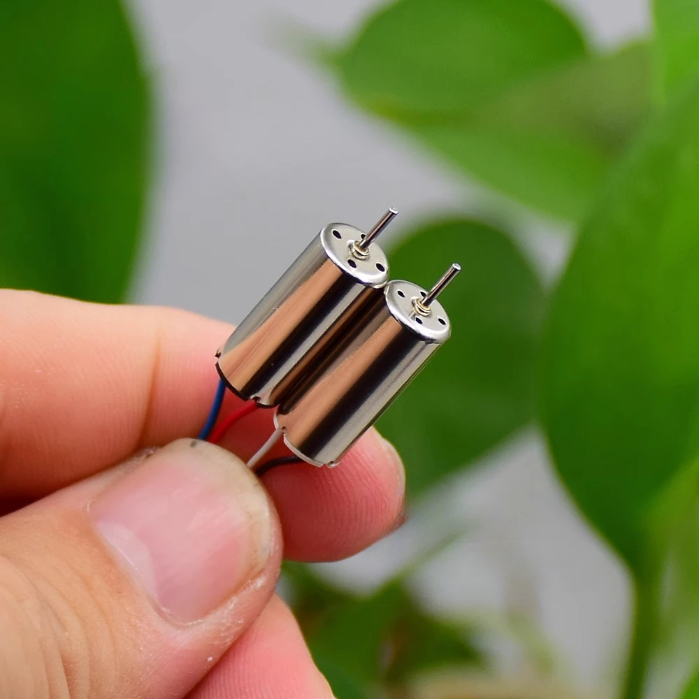 1PC Mini 7mm*16mm 716 Coreless Motor 0.8mm Shaft DC 3.7V-4.2V High Speed Engine for Nano Aircraft Drone Quadcopter