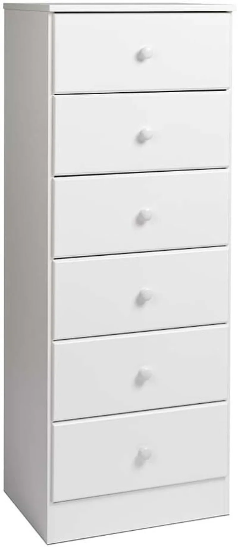 Prepac Astrid Tall White Dresser: 16