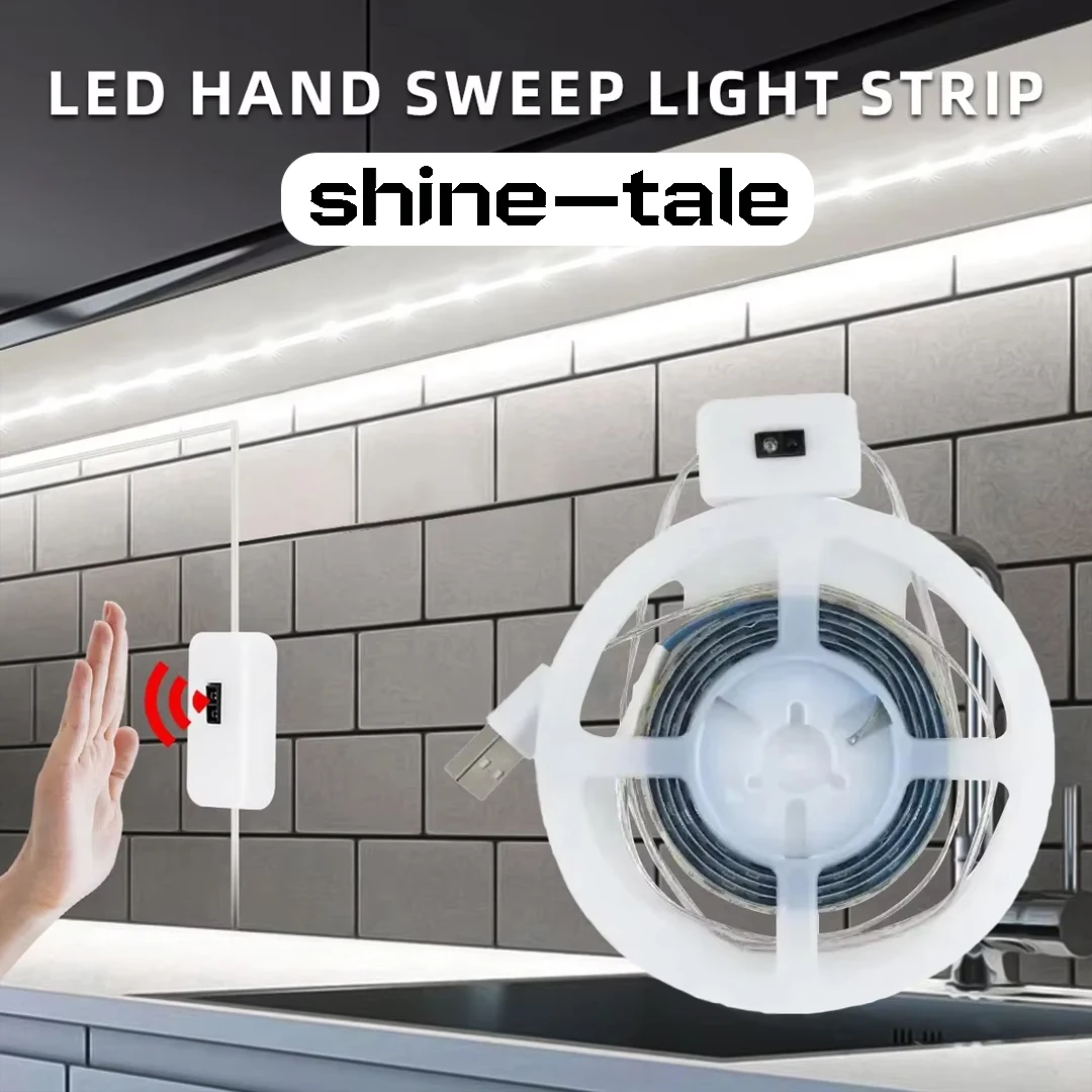 5V LED Light Strip Smart Dimmer Gesture Sensor Switch Control Easy to install Suitable For Living Room,Cupboard,Bedroom Lighting