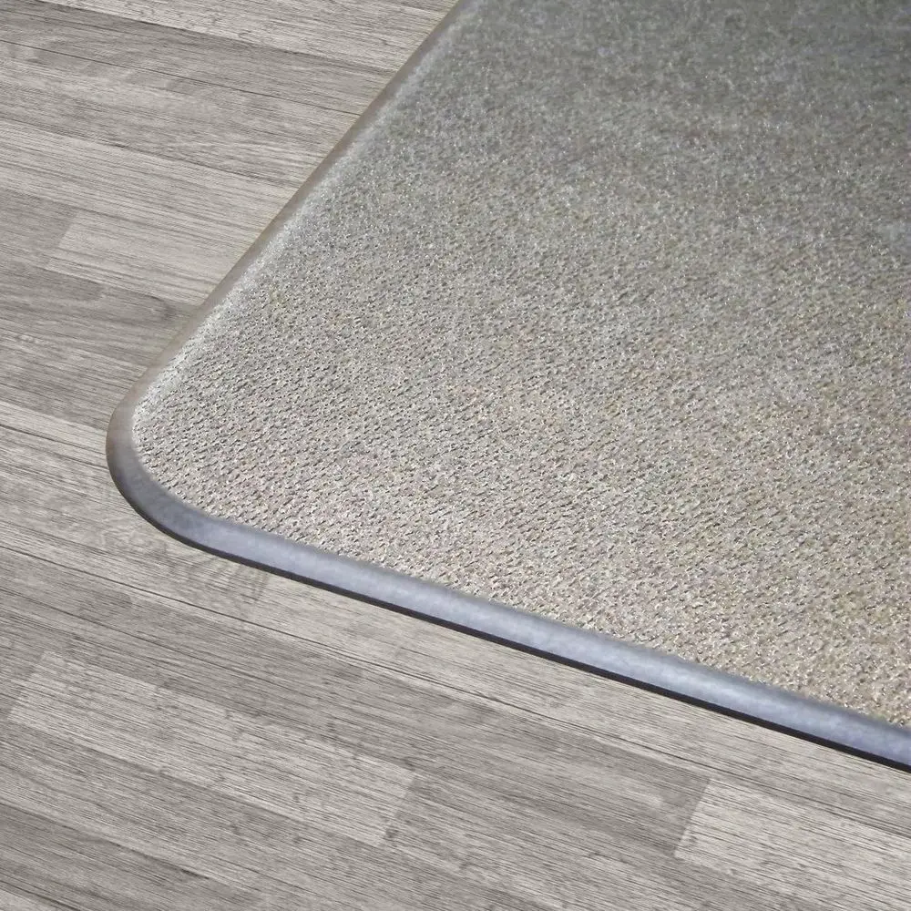 سجادة كرسي متينة من البولي كربونات للسجاد والخشب الصلب عالي الكومة، شفافة 35 × 47، سميكة 1/5