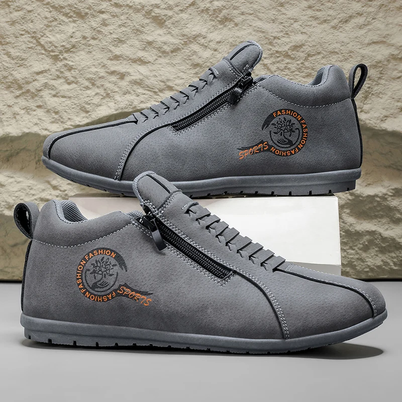 Suede Embroidery Casual Men's  - Suede Loafers Men บทวิจารณ์และราคา