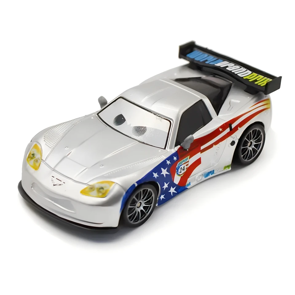 Disney Pixar Cars 3 Jeff Gorvette 1:55 Diecasts & Toy Vehicles