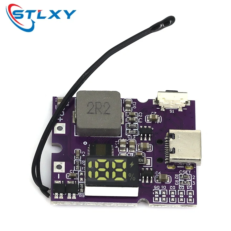 1pcs PD QC Full Protocol 22.5W Bidirectional Fast Charge Power Bank Module Circuit Board For DIY