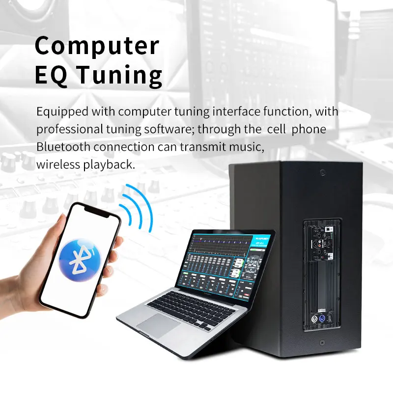 MD 800-Watt DSP 2-Channel Metal Power Amplifier Module Professional Class D Speaker Plate Board Active Subwoofer 1000W Output view 6