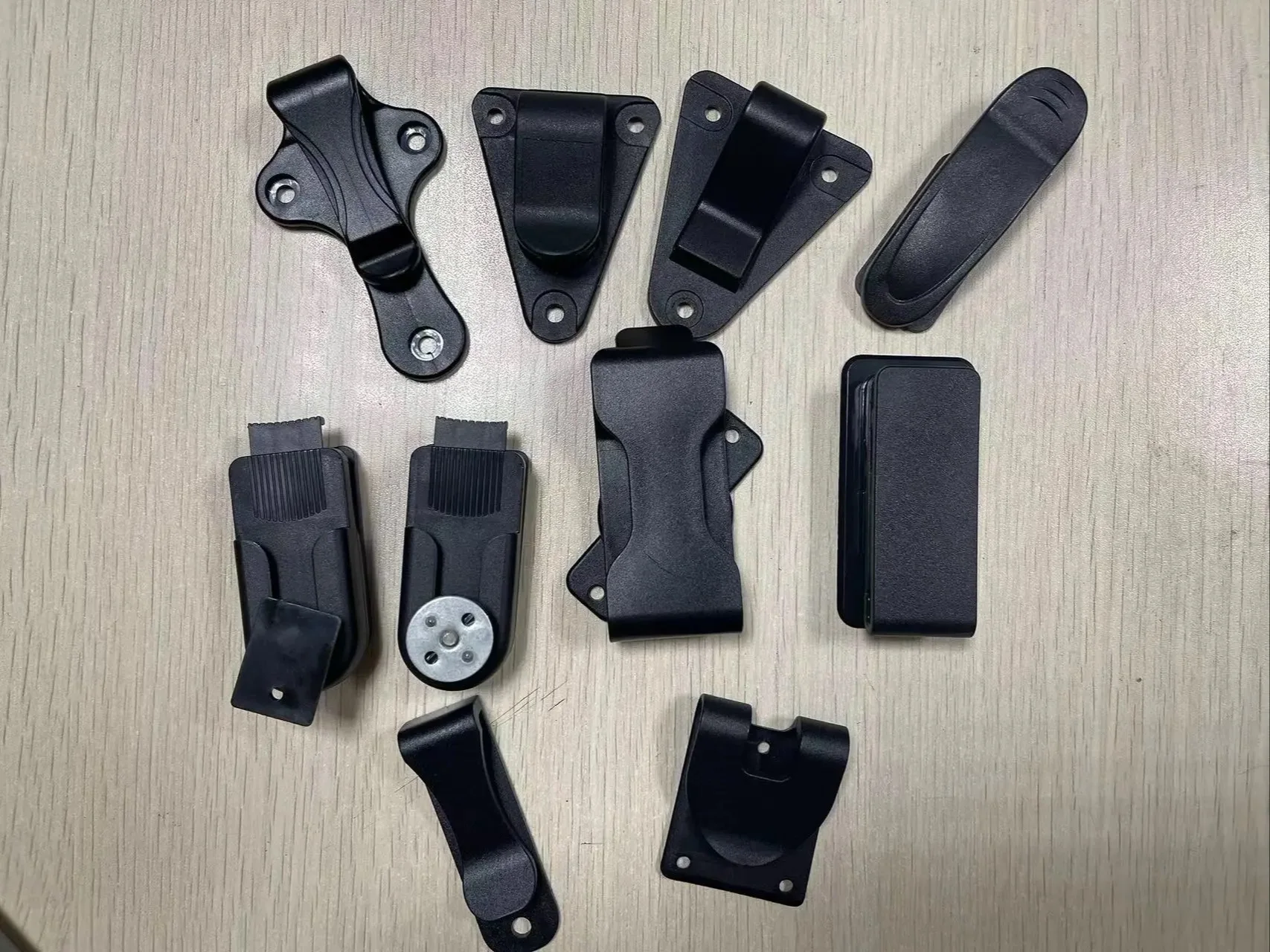 Mantel verschluss Haken Kunststoff Schnalle Gürtel clips Holster