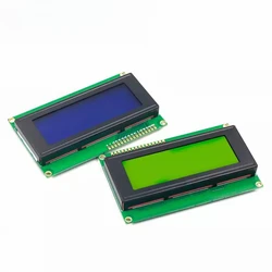 Módulo adaptador de interfaz serie para arduino, LCD2004 + I2C 2004 20x4 2004A, pantalla azul/Verde HD44780, caracteres LCD /w IIC/I2C, 5 piezas