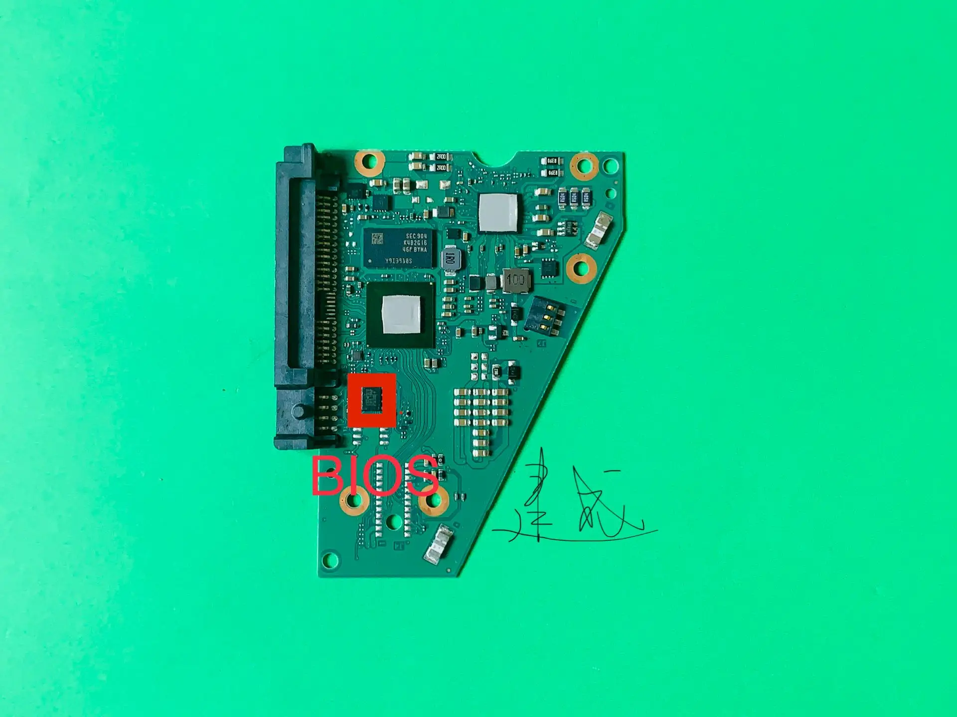 

100847224 rev a / 7312 7650 Seagate circuit board logic board