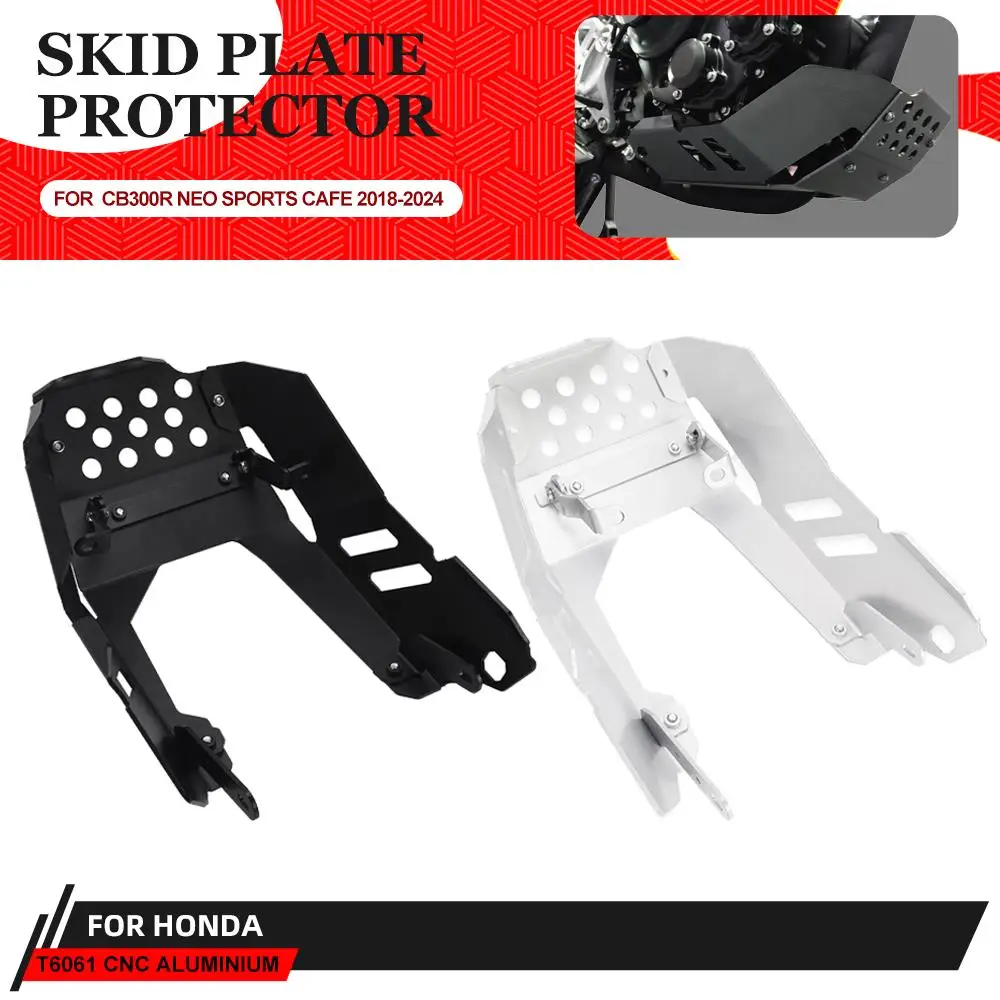 

For HONDA CB300R SPORTS CAFE 2019-2022 2023 2024 Motorcycle Chassis Expedition Skid Plate Engine Chassis Protective Cover Guard