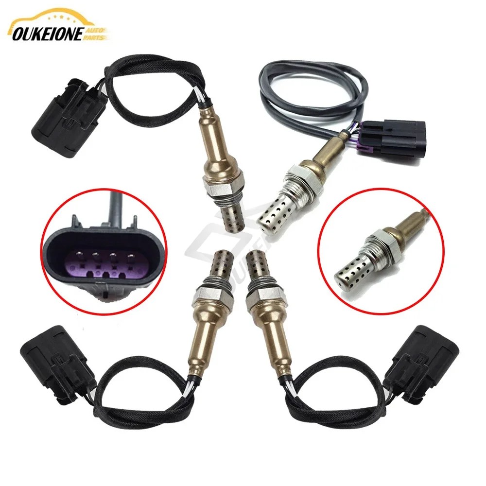

4 шт. датчик кислорода O2 вверх и вниз для Hyundai Sonata Entourage Kia Sedona 3,8 л, передняя и задняя лямбда 234-4854 234-4855