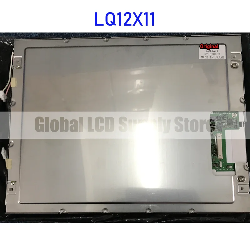 샤프 브랜드 LCD 디스플레이 스크린 패널, LQ12X11, 12.1 인치, 100% 테스트 완료