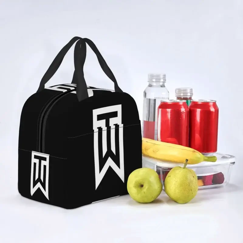 Golf Logo Lunch Box Women Waterproof Cooler Thermal Food Insulated Lunch Bag School Children Student Portable Picnic Tote Bags