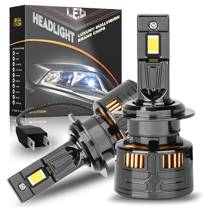 

2 шт. H7 светодиодные 300 Вт 30000LM лампы для фар Canbus супер яркие 24 шт. CSP светодиодные лампы дальнего ближнего света STG 6000K авто противотуманные фары 12 В