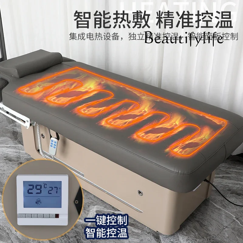 Constant Temperature Heating Electric Beauty Bed Beauty Salon Spa Massage Couch Massage Bed Tattoo Couch