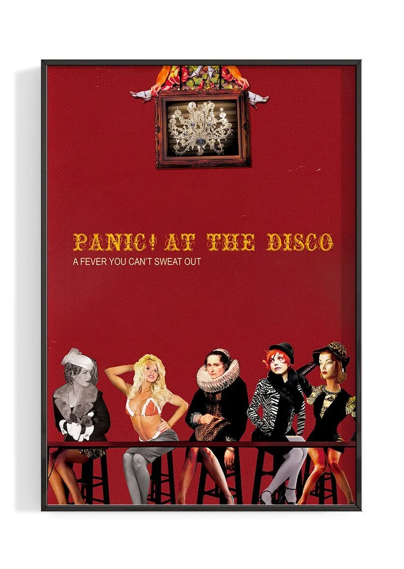 Panic!At The Disco 'A Fever You Can't Sweat Out' Album Poster Wall Art Rome Decoration