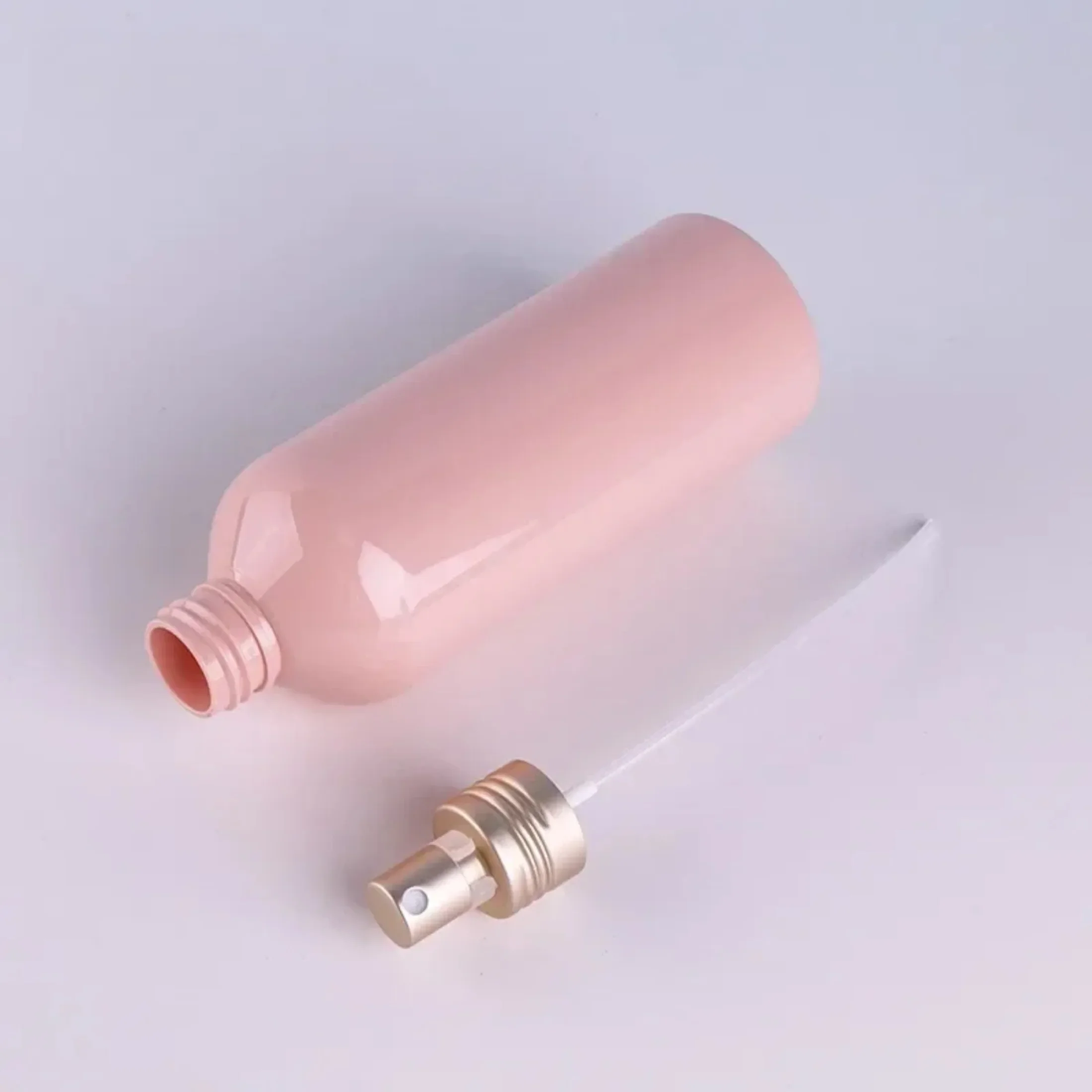 260ml Spray Bottle PET Empty Bottle Pink Plastic Container Fine Mist Disinfection Atomizer Refillable Travel Essentials