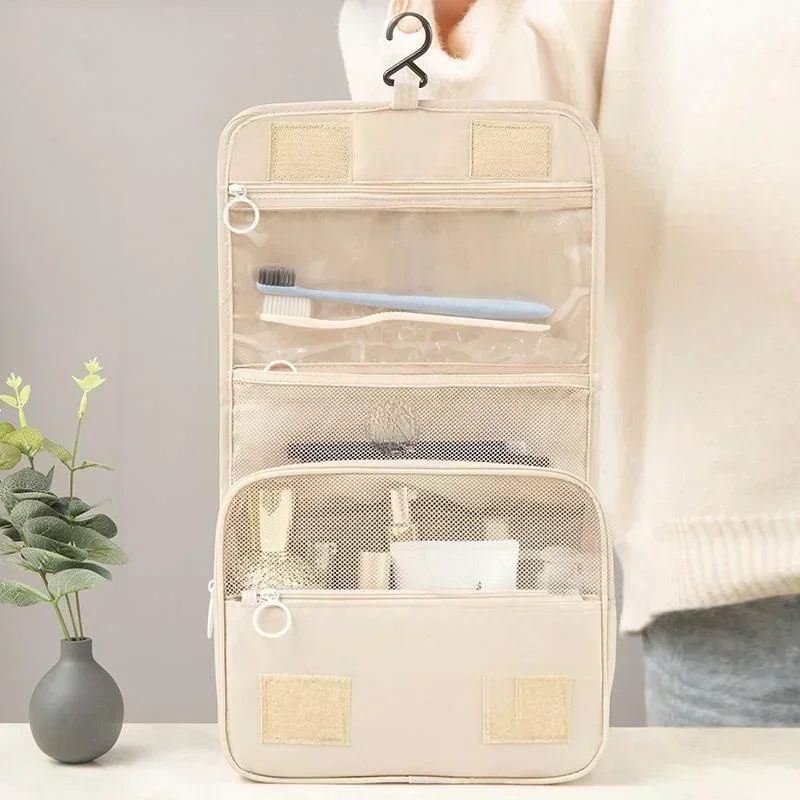 Makeup Bag Travel Cosmetic Toiletries Organizer Waterproof Storage Household Portable High Quality High-capacity Wash Pouch