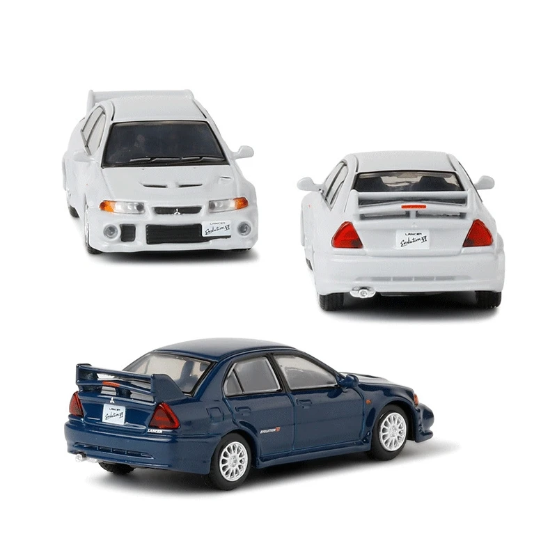 1/64 Mitsubishi Evolution EVO 6 VI Miniature Model JKM 1:64 Premium Toy Car Vehicle Free Wheels Diecast Alloy Collection Gift