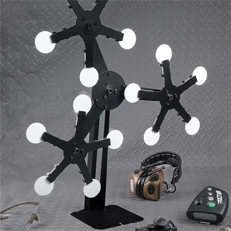 equipo-deportivo-de-practica-tactica-balines-bb-balas-de-agua-objetivo-de-tiro-suave-tres-objetivos-magneticos-giratorios-de-cinco-estrellas