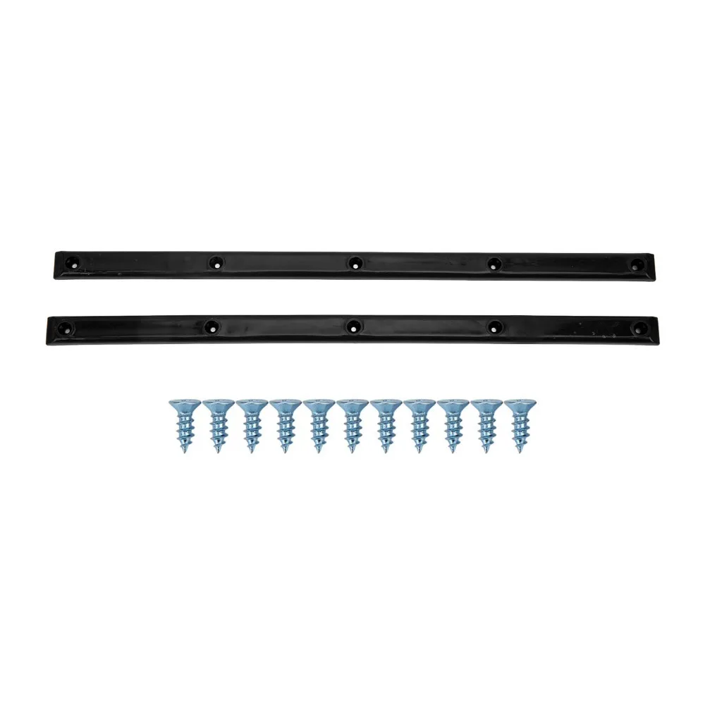 2 قطعة ABS دائم عظام الضلع القضبان الملونة 36.5x1.7 سنتيمتر لوح التزلج السكك الحديدية الحرس مجلس القضبان سكيتبورد الطوابق #4